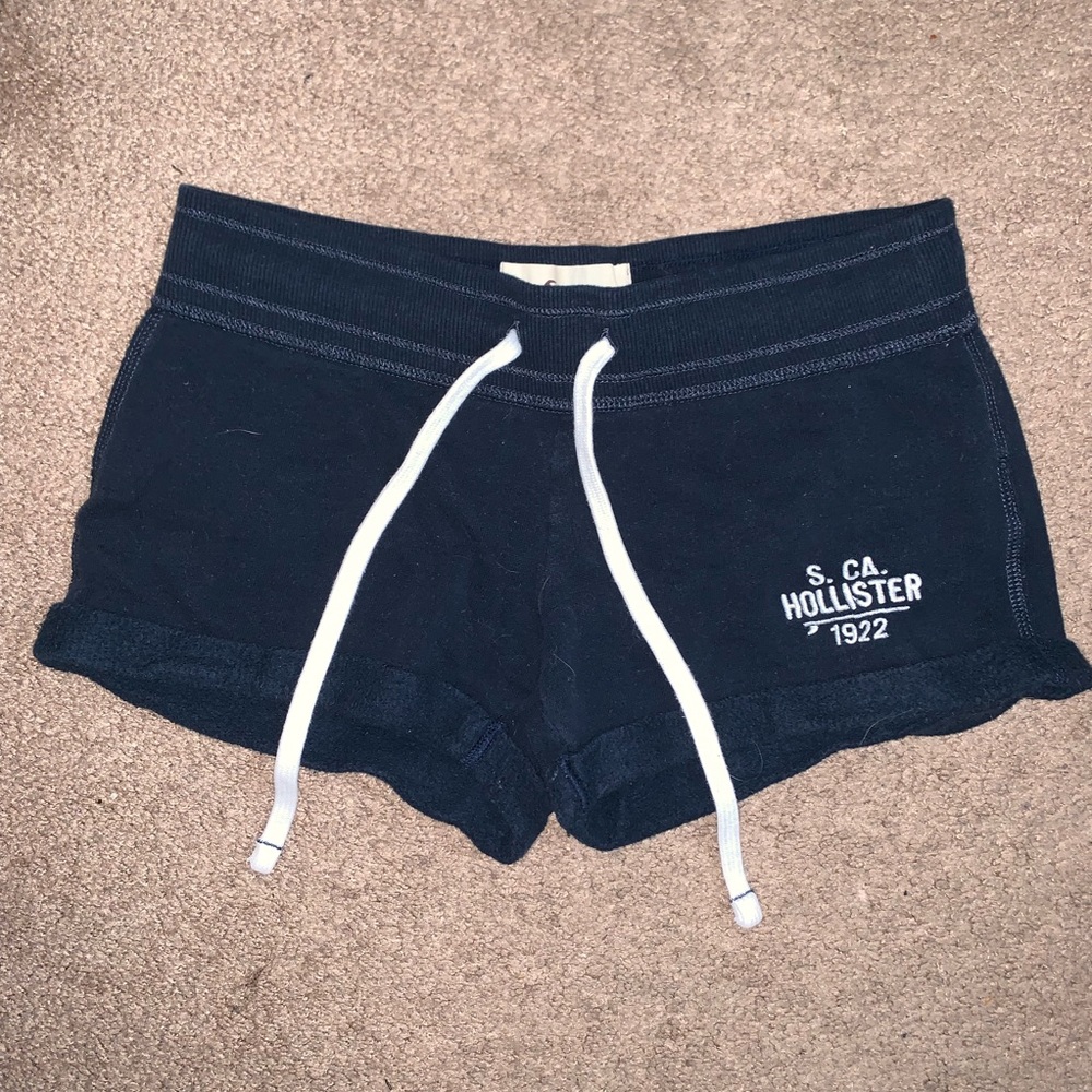 Navy Blue Soft Hollister Shorts